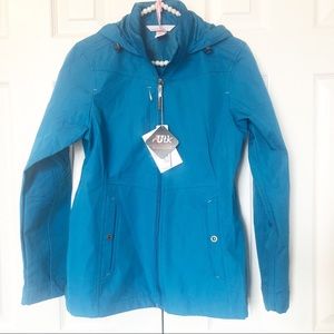 NWT North ND Blue Ash Rain Jacket